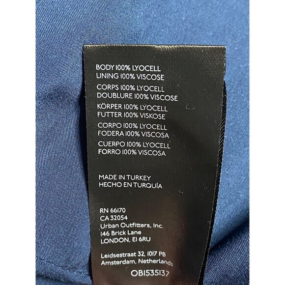 NWT Anthropologie Maeve Blue Strapless Tube Top-sz XL - Picture 13 of 13